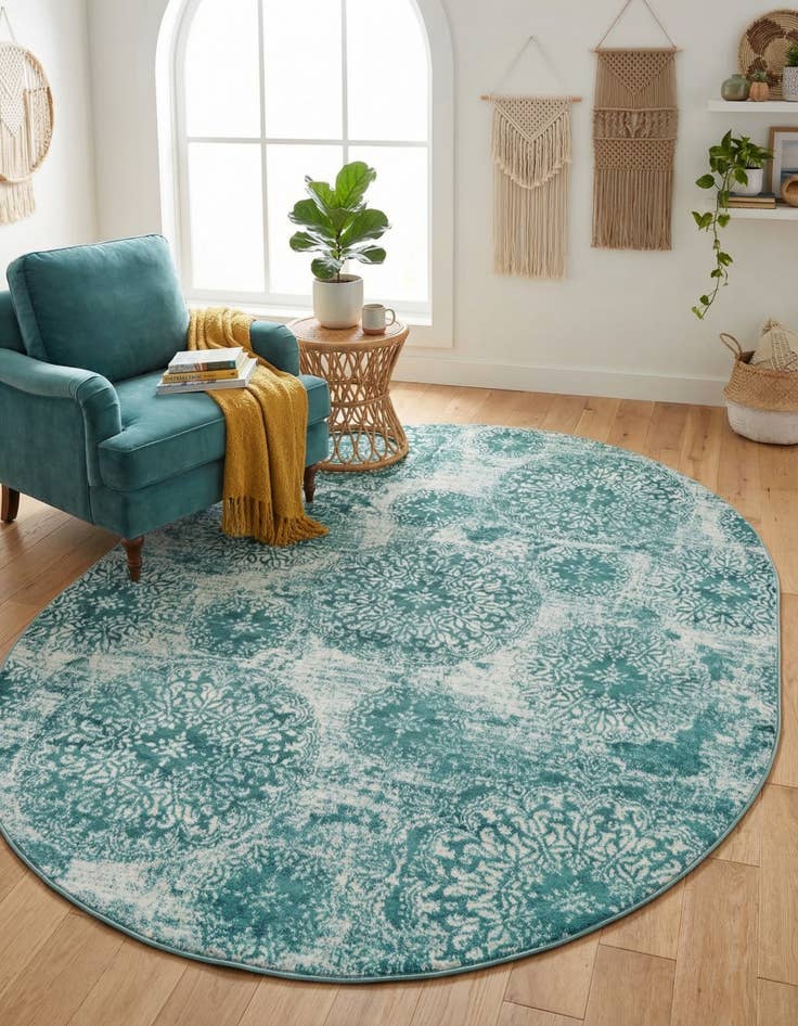 Detail image of 7' 10 x 10' Monaco Oval Rug