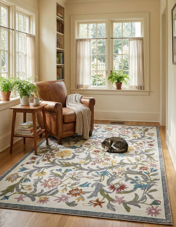 Detail image of 4' x 6' Blossom Rug