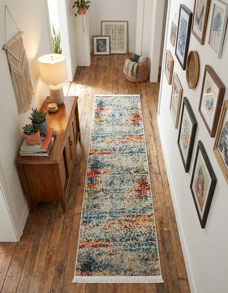 Detail image of 2' 2 x 7' Santiago Runner Rug