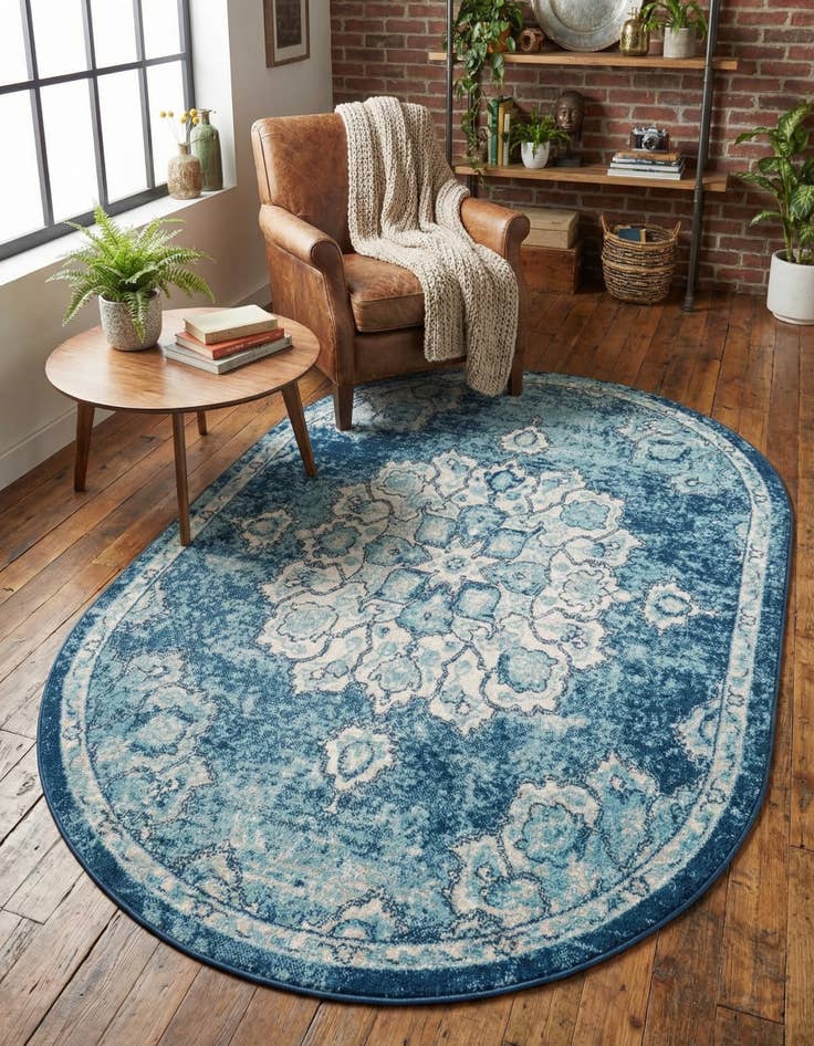 Detail image of 5' x 8' Parker Oval Rug