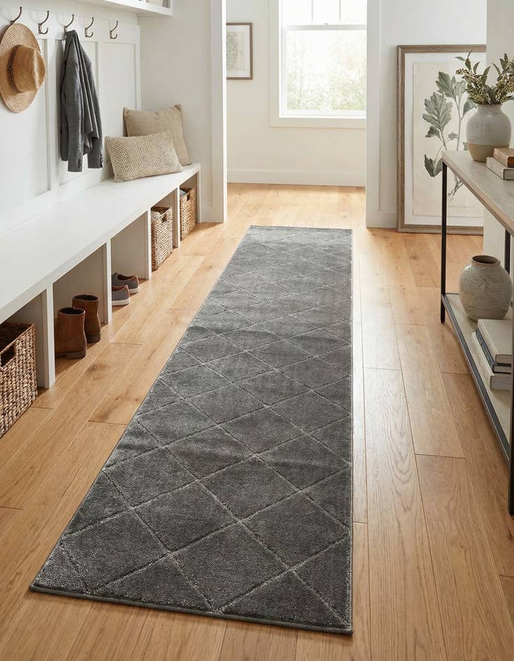 Detail image of 2' 7 x 12' Vogue Geo Runner Rug