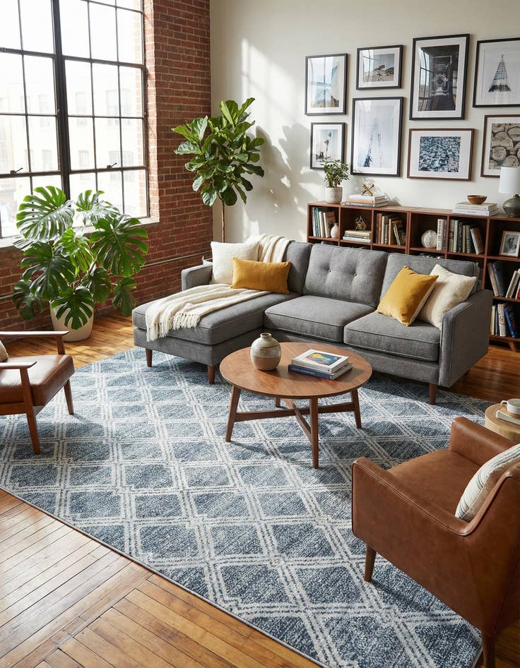 Detail image of 10' x 14' Kamala Washable Rug