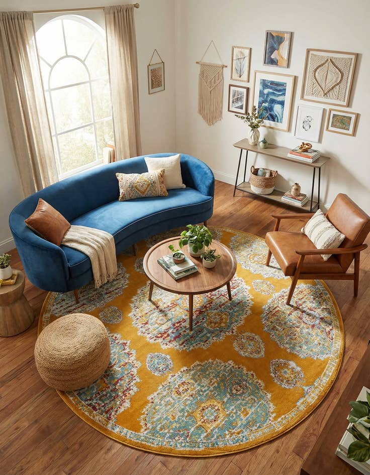 Detail image of 8' 2 x 8' 2 Paragon Round Rug