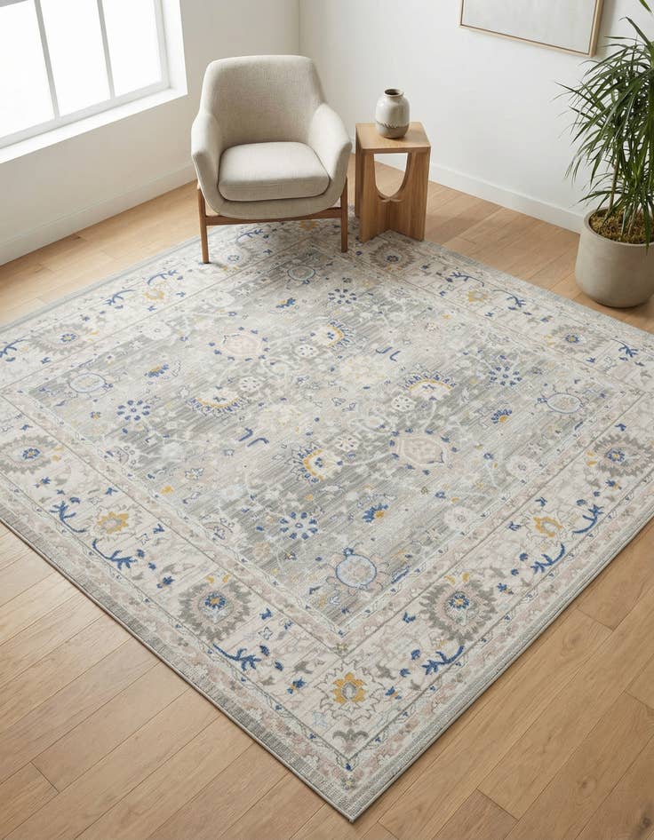 Detail image of 8' x 8' Whitney Square Rug