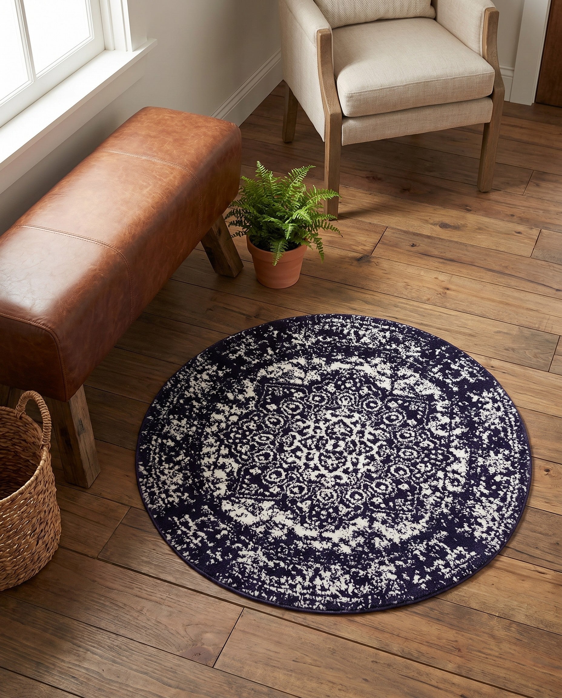 3' x 3' Arlington Round Rug