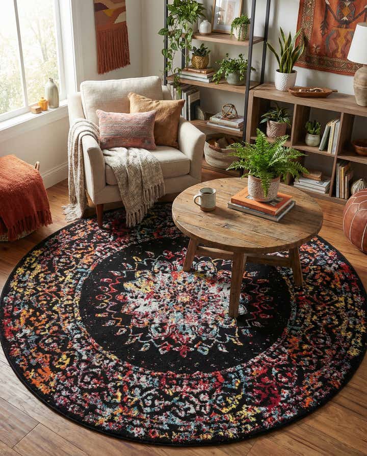 7' 10 x 7' 10 Madeline Round Rug