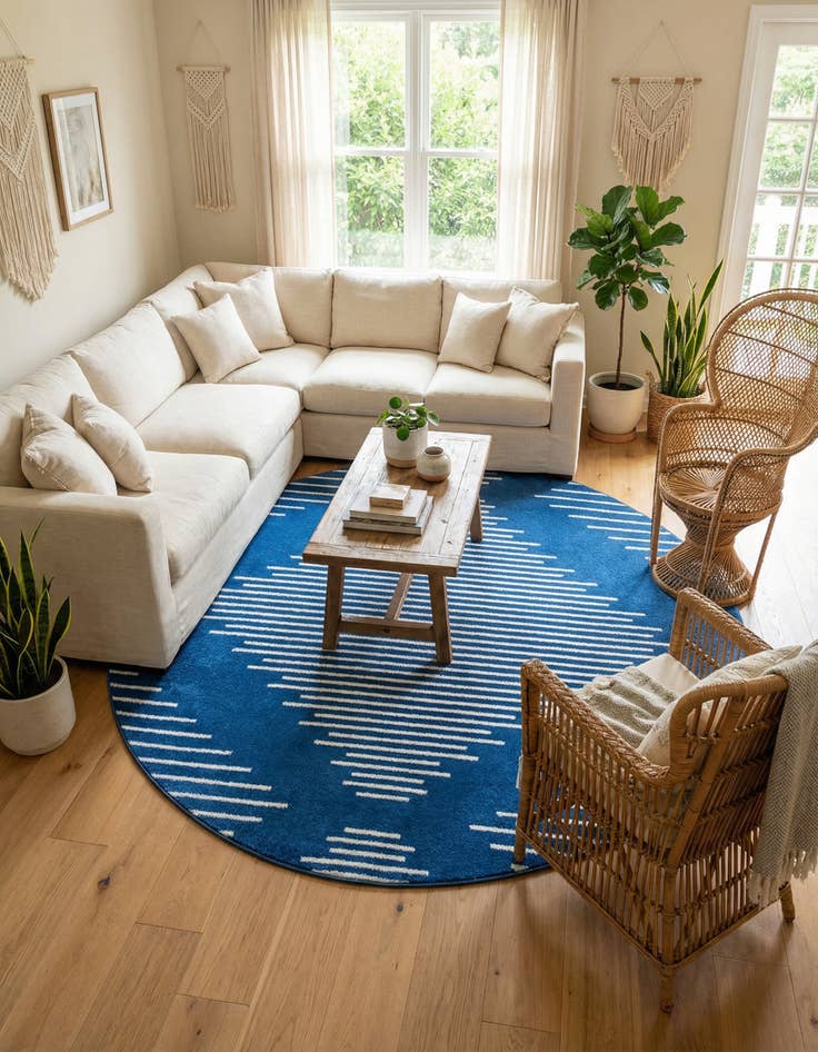 Detail image of 7' 10 x 7' 10 Kai Round Rug