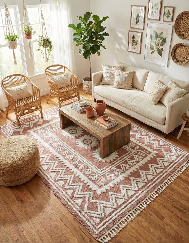 Detail image of 9' x 12' Boho Rug