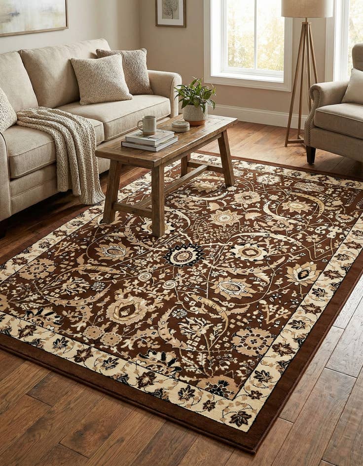 Detail image of 7' x 10' Isfahan Design Rug