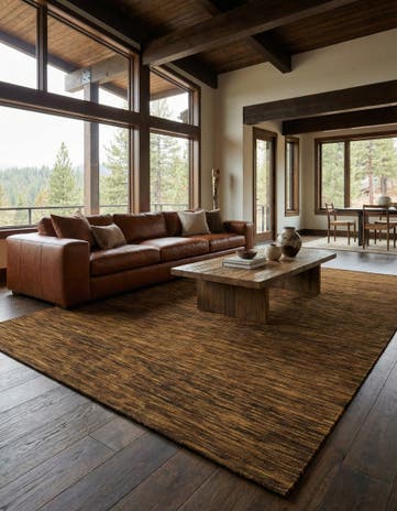 6' 9 x 9' 9 Hand Woven Kilim Modern Wool Rug