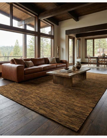 6' 9 x 9' 9 Hand Woven Kilim Modern Wool Rug