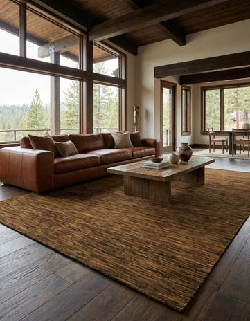 6' 9 x 9' 9 Hand Woven Kilim Modern Wool Rug