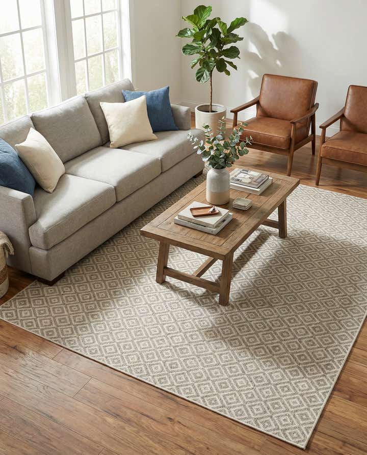 7' 10 x 10' Easy-Clean Jill Zarin Costa Rica Indoor / Outdoor Rug