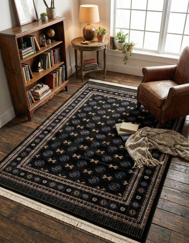 Detail image of 6' x 9' Bokhara Rug