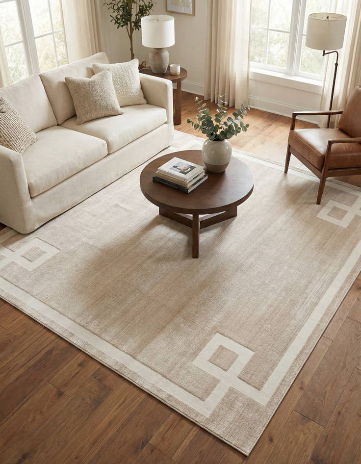 Detail image of Jill Zarin 7' 10 x 7' 10 Uptown Lenox Hill Square Rug