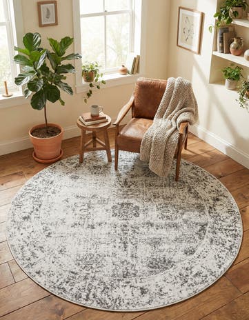 6' x 6' Monte Carlo Round Rug