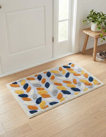 Gray Easy-Clean Aruba Indoor / Outdoor Rug