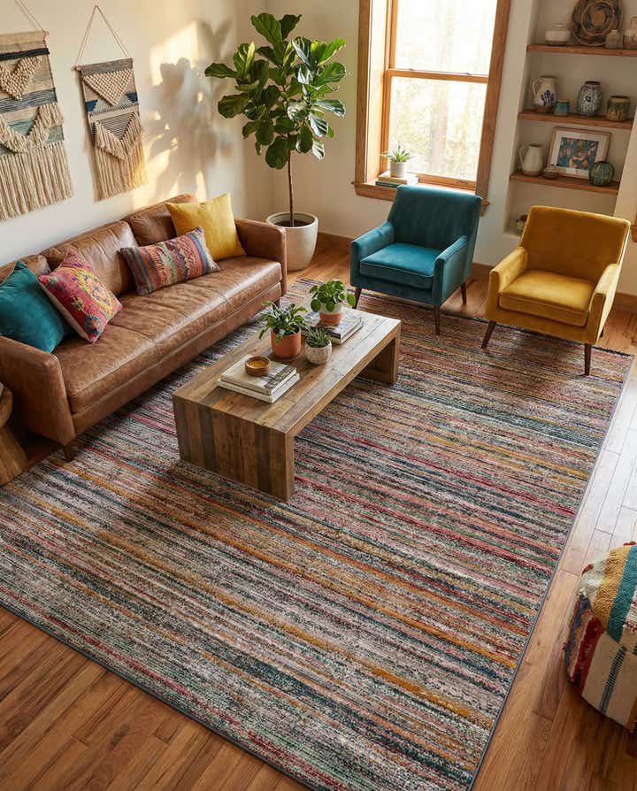 9' x 12' Gemstone Rug