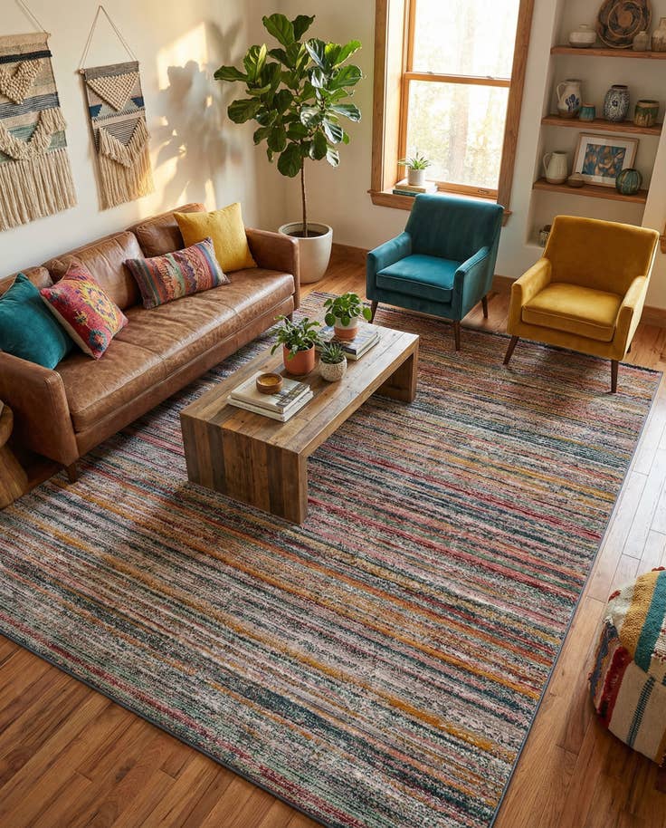 Detail image of 9' x 12' Gemstone Rug