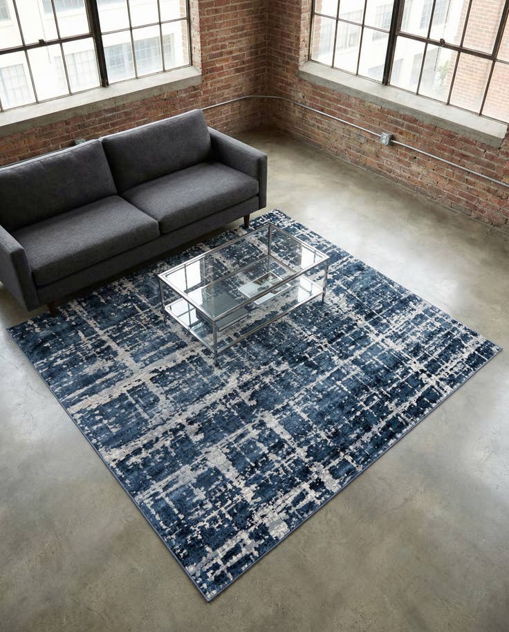 Detail image of Jill Zarin 7' 10 x 7' 10 Uptown Lexington Avenue Square Rug