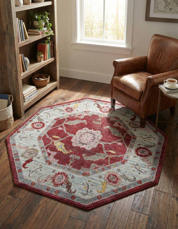 Detail image of 6' x 6' Paragon Octagon Rug