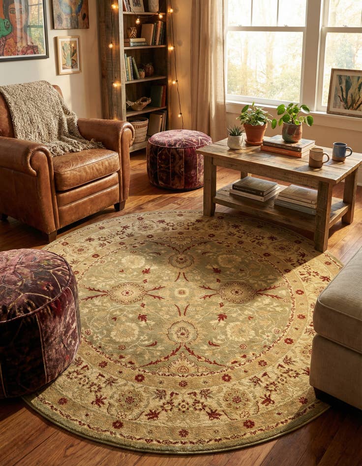 Detail image of 6' x 6' Chelsea Round Rug