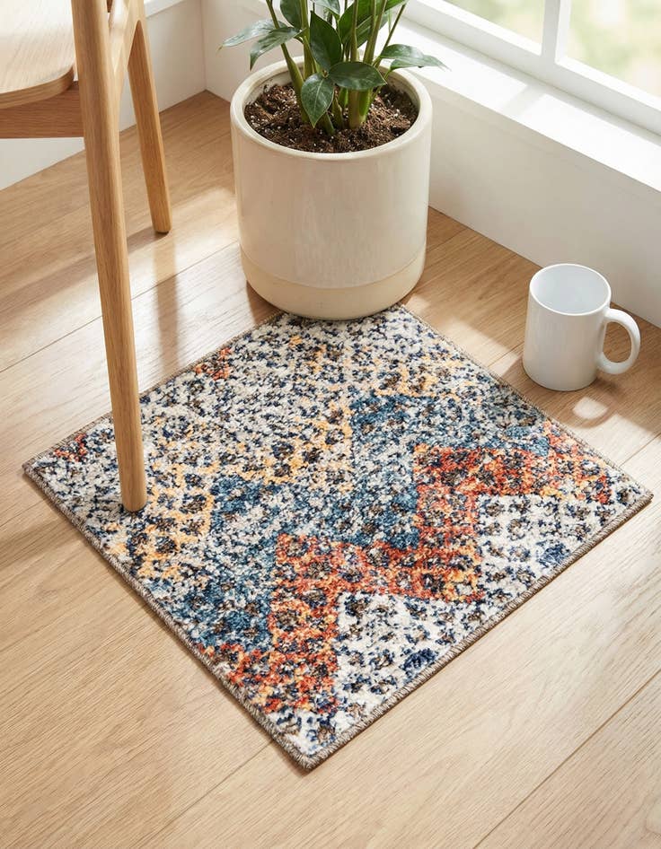 Detail image of 1' 4 x 1' 4 Aramis Sample Rug