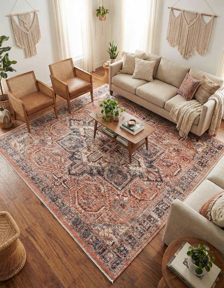 Detail image of 7' 10 x 7' 10 Boutique Square Rug