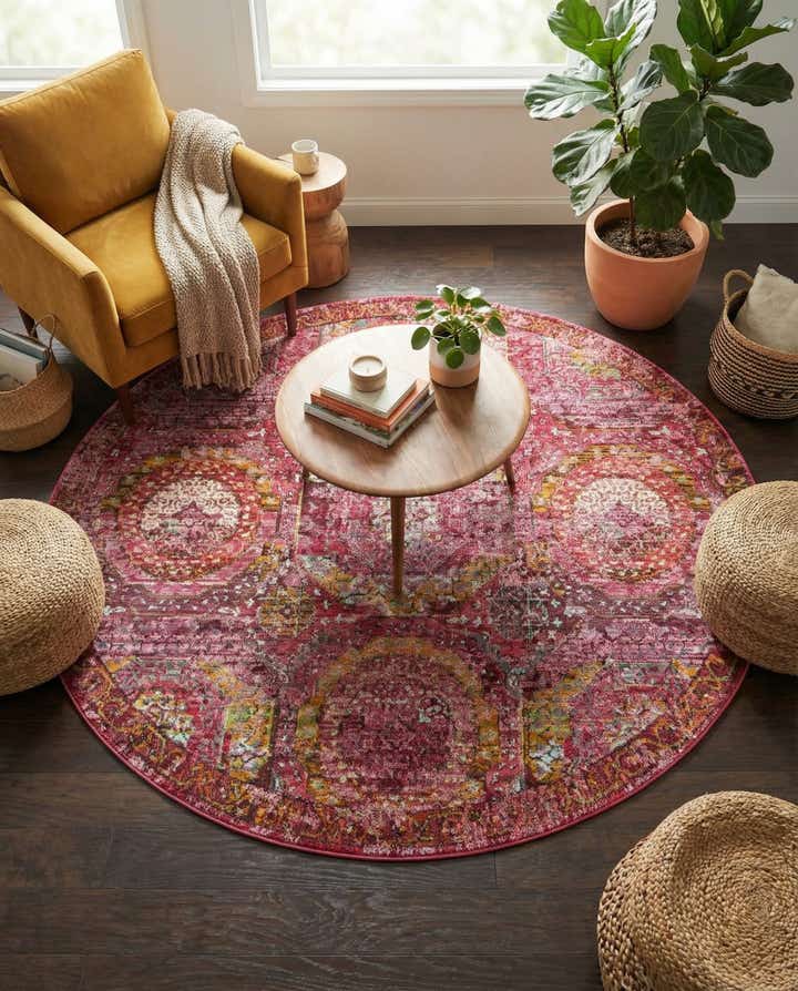 6' x 6' Santiago Round Rug