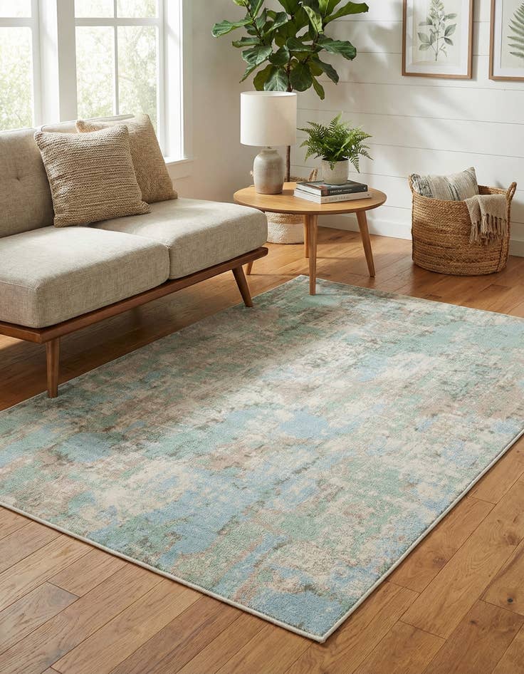 Detail image of 4' x 6' Lotus Rug