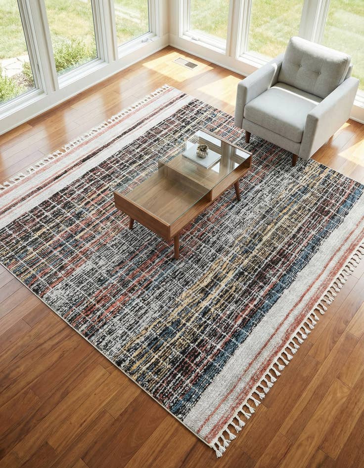 Detail image of 7' 10 x 7' 10 Aramis Square Rug