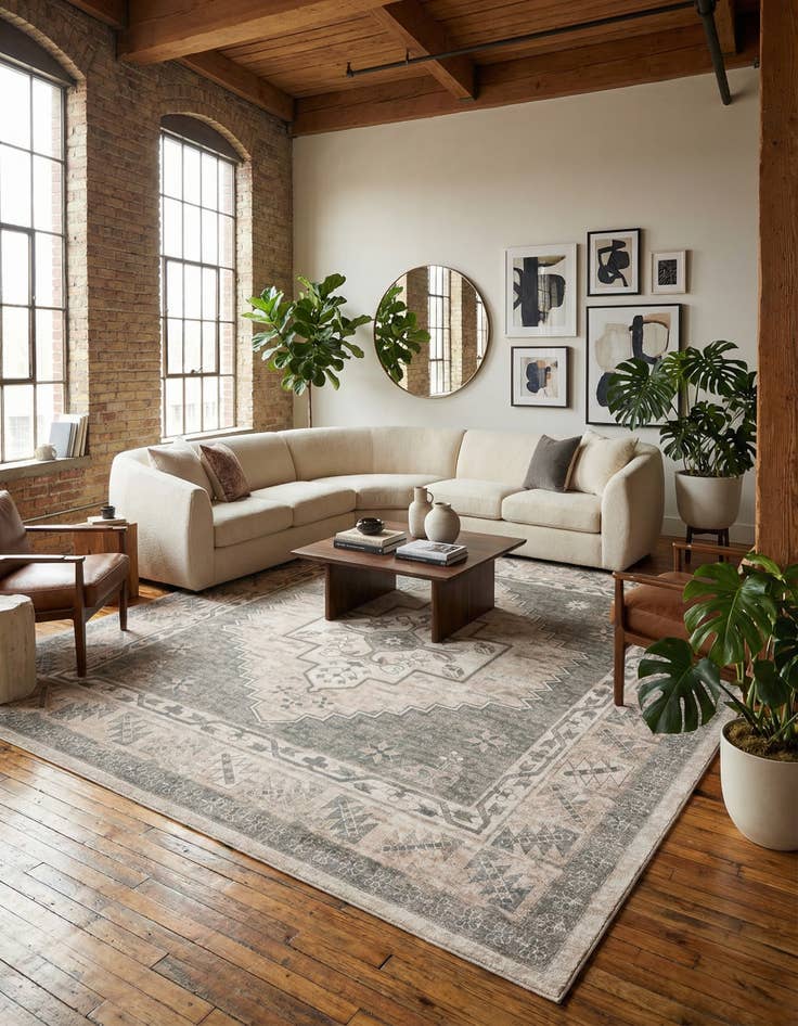 Detail image of 12' x 12' Whitney Square Rug