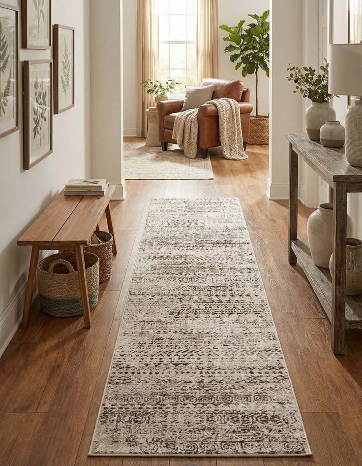 Detail image of 2' 6 x 13' Hermitage Runner Rug