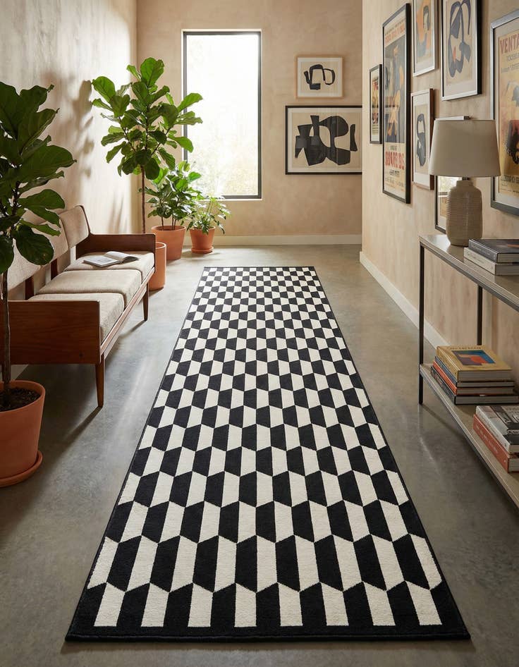 Detail image of 2' 7 x 12' Milano Runner Rug