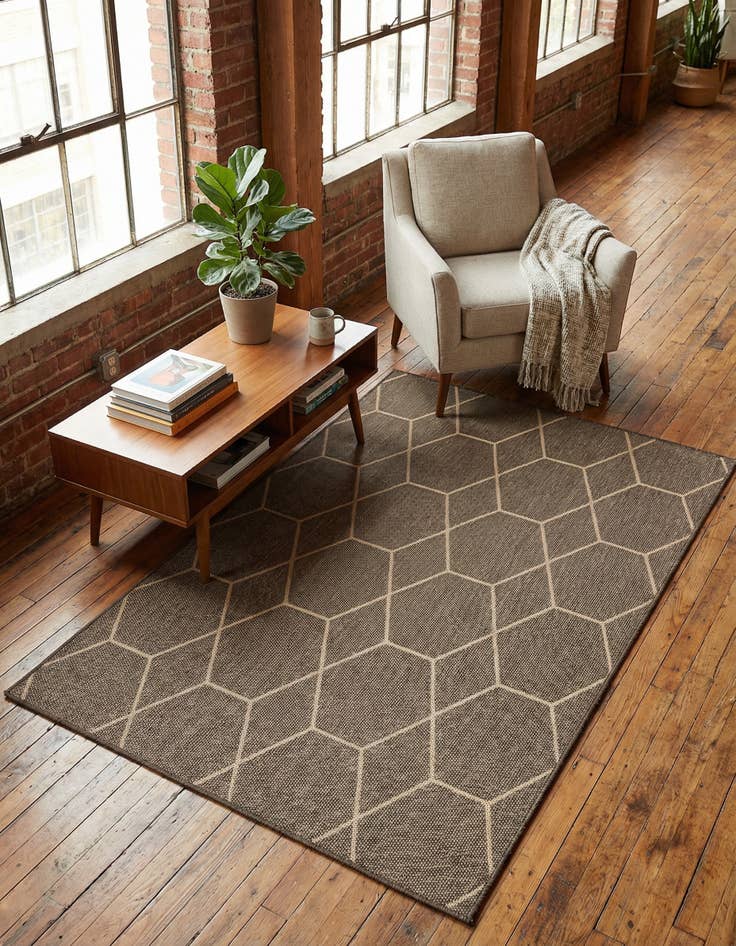 Detail image of 5' 3 x 8' Dunes Rug