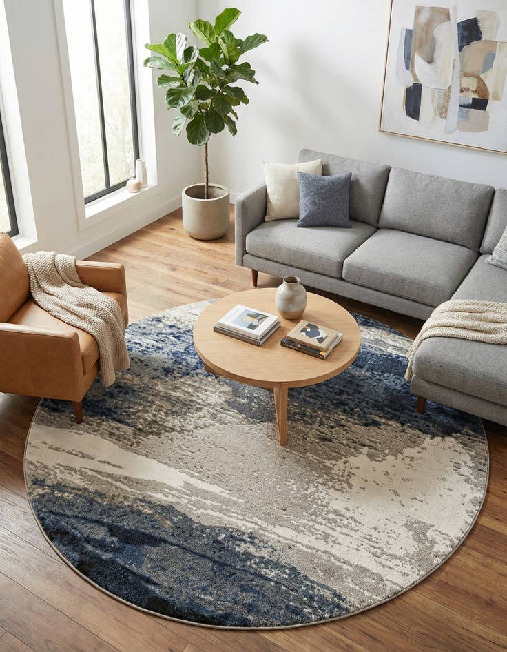 Detail image of 10' x 10' Oslo Round Rug