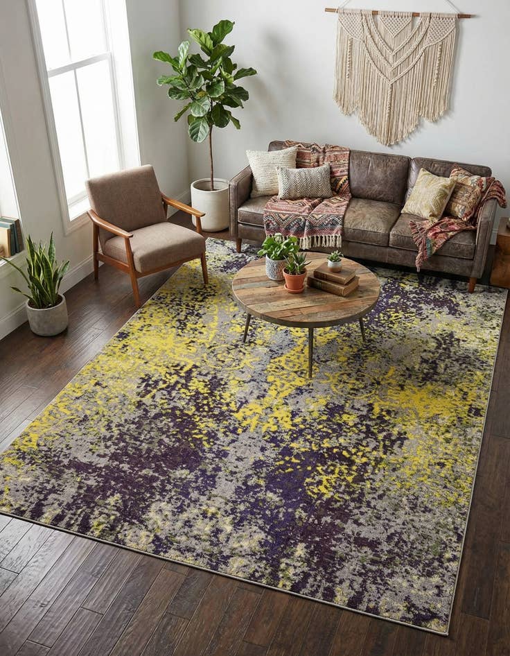 Detail image of 7' x 10'  Washable Casablanca Rug