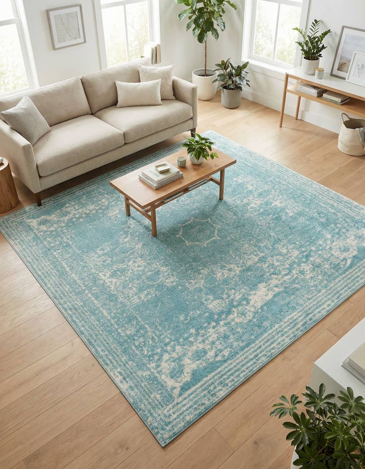 Detail image of 7' 10 x 7' 10 Dover Square Rug