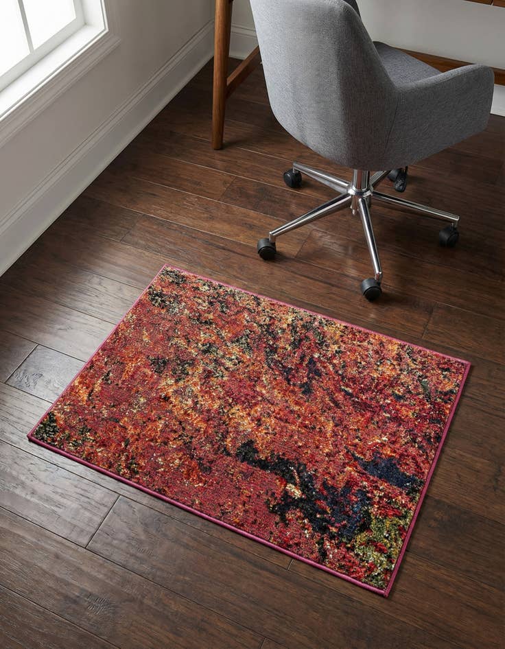 Detail image of 2' x 3' Washable Haerfest Rug