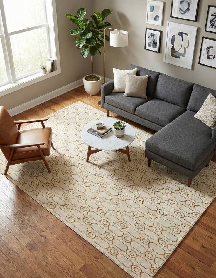 Detail image of  7' 10 x 10' Vogue Geo Rug