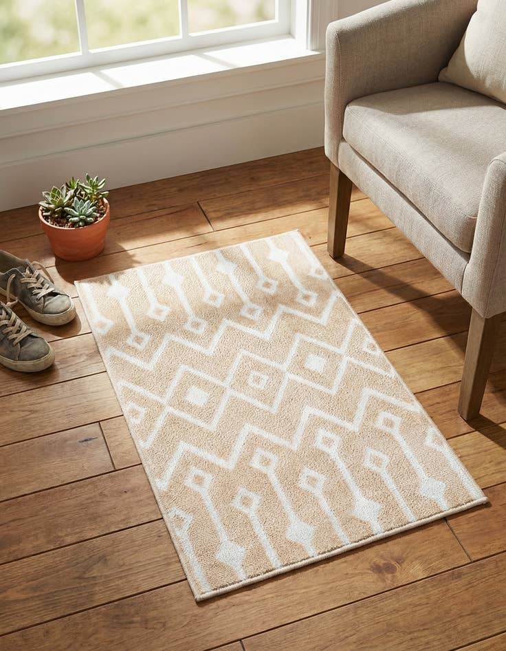 Detail image of  2' x 3' Bohemian Trellis Rug