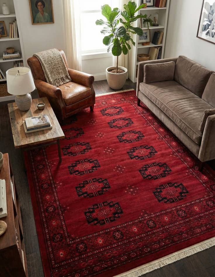 Detail image of 7' 10 x 11' Bokhara Rug