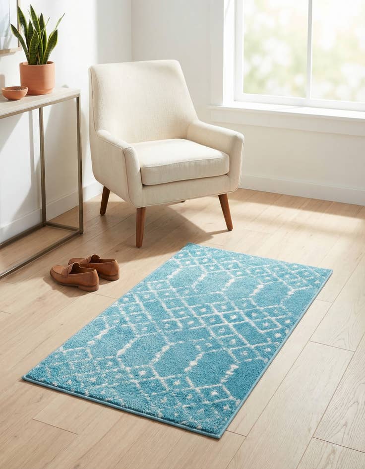 Detail image of 2' x 3' Paxon Trellis Rug