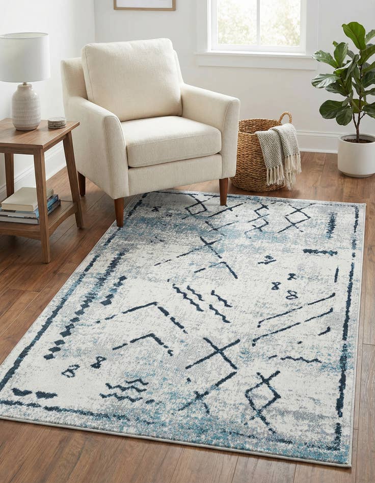 Detail image of 3' 3 x 5' 3 Kamala Washable Rug