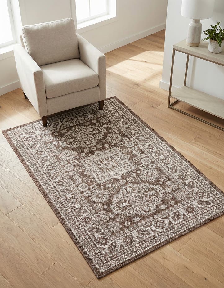 3' x 5' 3 Easy-Clean Aztec Indoor / Outdoor ...