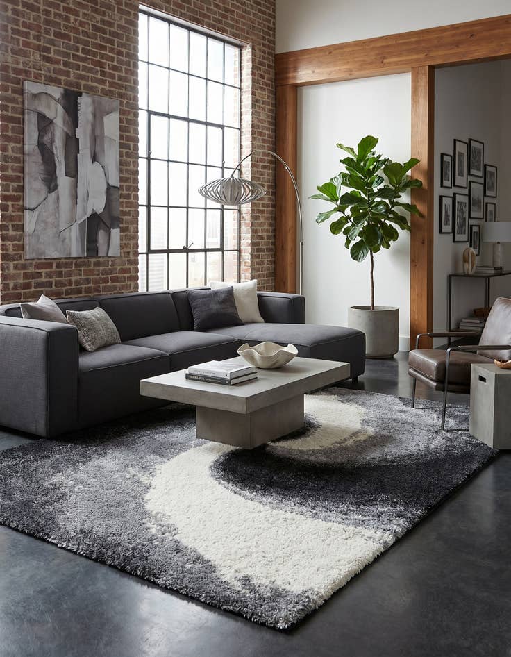 Detail image of 7' 10 x 11' Soft Touch Shag Rug