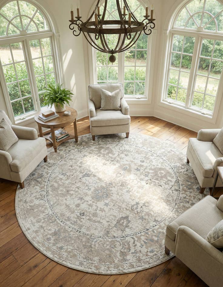 Detail image of 13' x 13' Oregon Round Rug