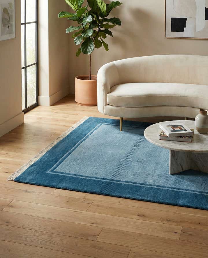 4' 1 x 5' 10 Hand Knotted Nepal Wool Rug