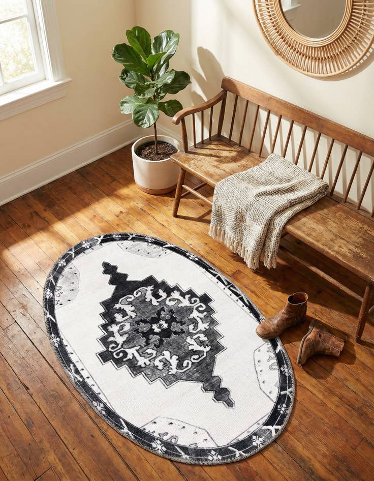 Detail image of 2' x 3' Timeless Oval Rug