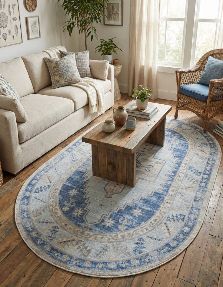 Detail image of 5' x 8' Whitney Oval Rug